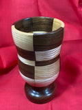 8oz Segmented Stemmed Drink Glass