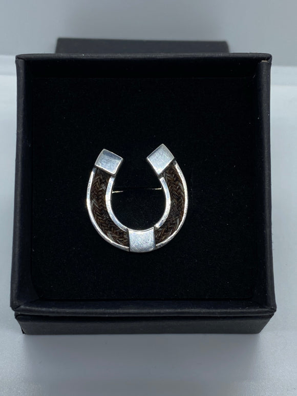 Sterling Silver Horseshoe Pin